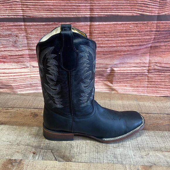 Men\'s Western Rodeo Cowboy Boots Genuine Leather Handmade Mexican BlackBoots 010 main image 4